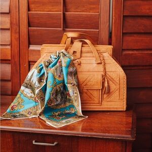 Vintage Saddle Leather Handbag